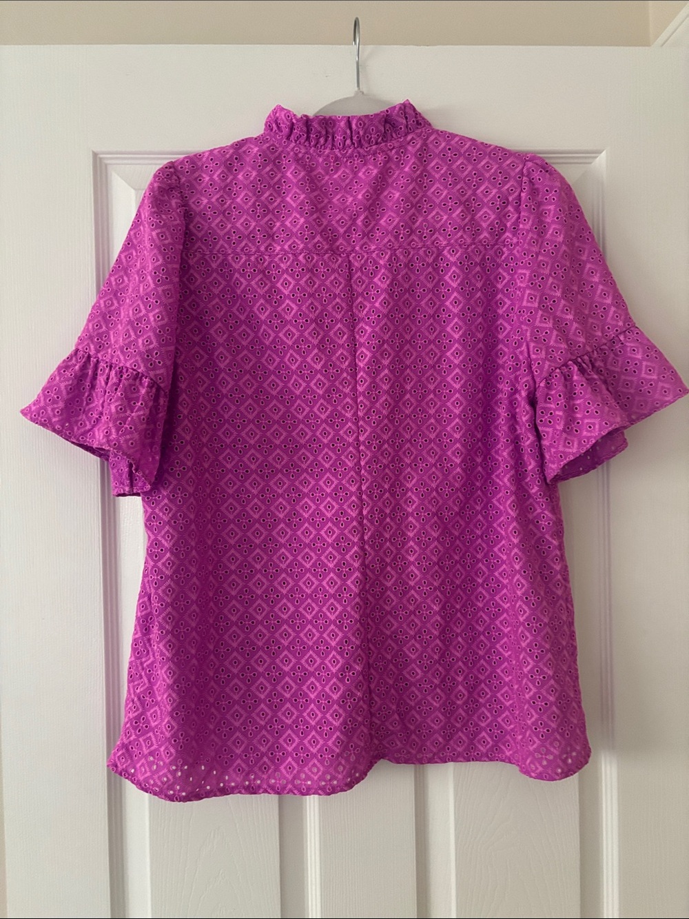 LIlly Pulitzer Calynn Eyelet button down - Picture 6 of 6